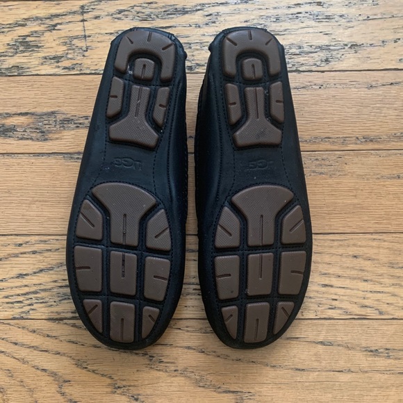 UGG Black Moccasin Loafers - Picture 3 of 5